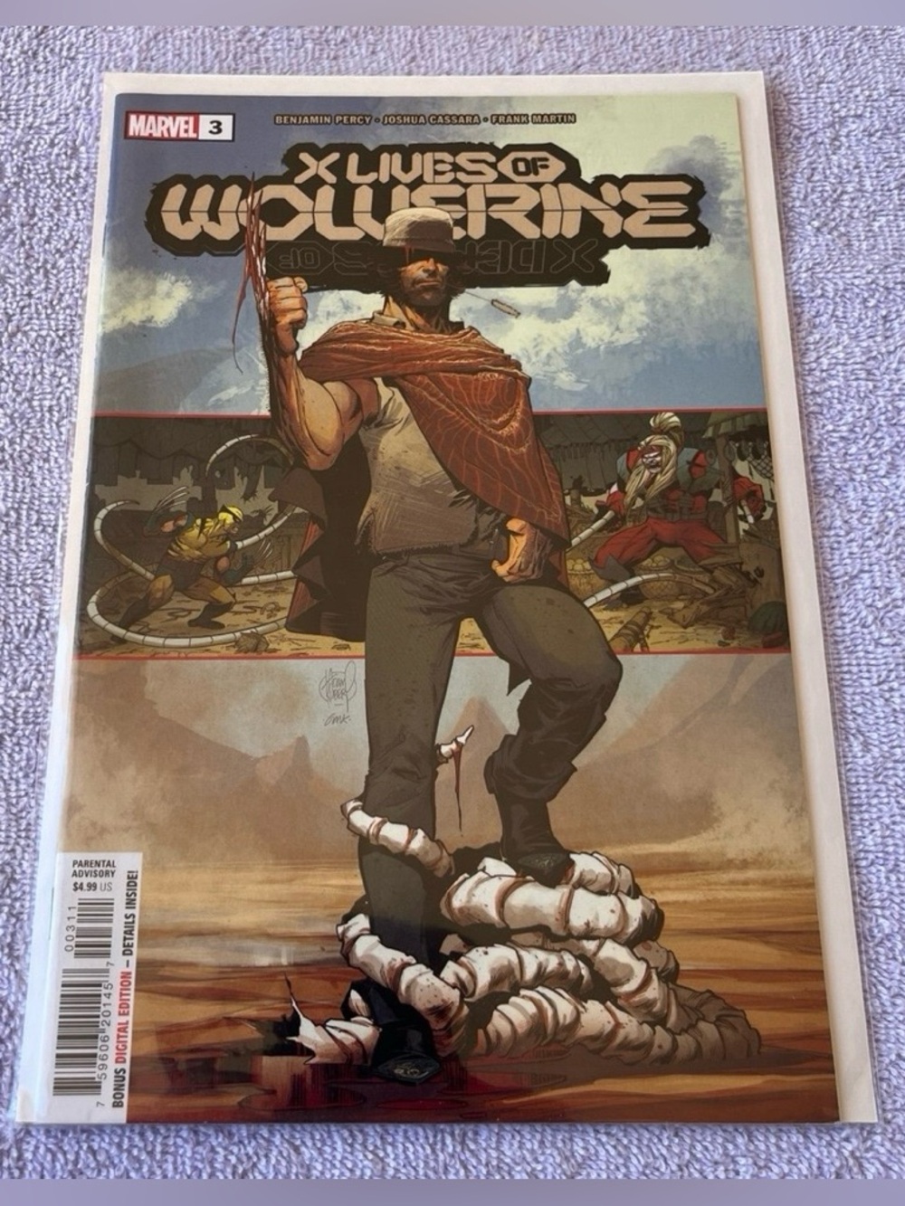X Lives Of Wolverine #3 (Bagged And Boarded)